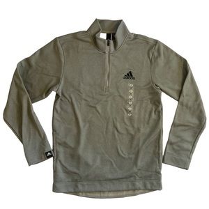 ⚽️ Adidas M GG 1/4 Zip Light Gray Pullover Men’s sz S